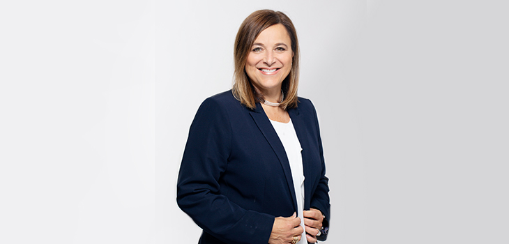 Photo de Marie Zakaib, première vice-présidente, Ressources humaines et communications internes, Investissement Québec