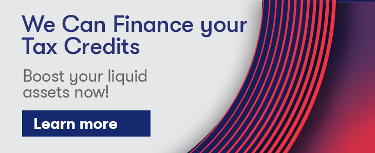 We can finance your tax credits. See our product.